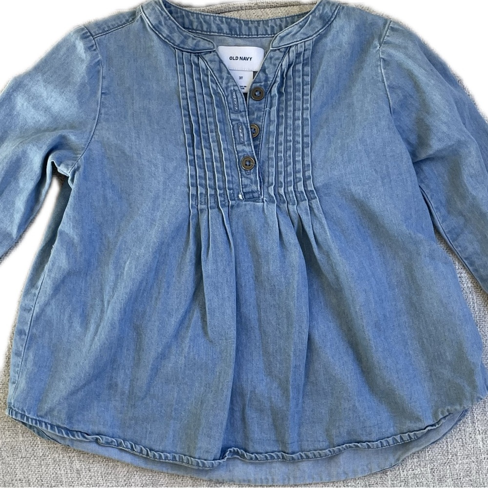 Old Navy denim top